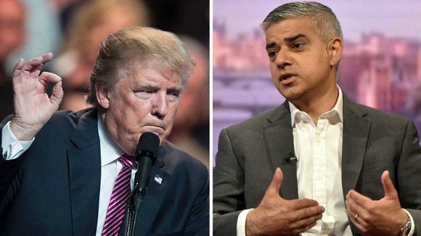 Lagi, Donald Trump dan Wali Kota London Sadiq Khan Perang Mulut