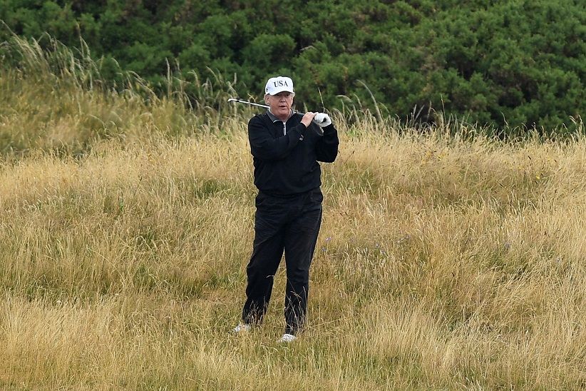 AS Bayar Resor Mewah Milik Trump di Skotlandia Rp1,1 Miliar