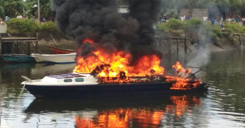 Speedboat Milik Setda Raja Ampat Meledak, 2 Kru Luka Bakar Serius