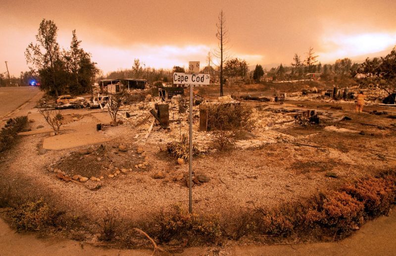 Kebakaran Hutan Landa California, Trump Nyatakan Keadaan Darurat