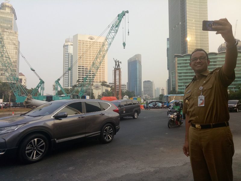 Anies Akan Sulap Pedestrian Jalan Kemang seperti Sudirman-Thamrin
