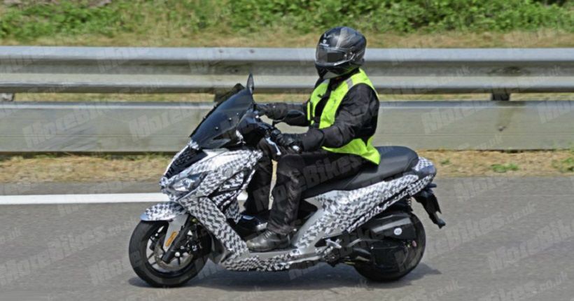 Skutik Gembot Peugeot Tertangkap Kamera Mata-Mata, Mirip NMax