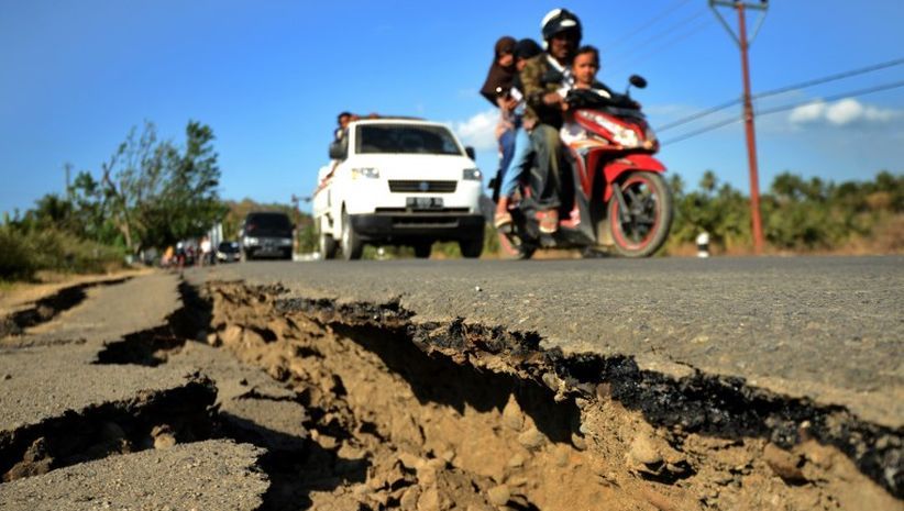 NASA: Gempa 7 SR Sebabkan Sebagian Pulau Lombok Terangkat 25 Cm