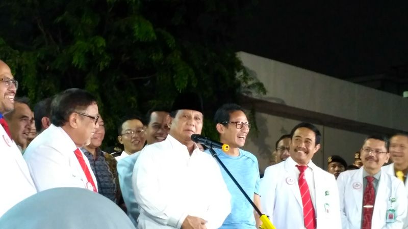 Keluar dari RSPAD, Sandi: 7 Jam untuk Tes Kesehatan, 2 Jam Foto-Foto