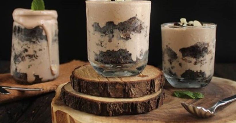 Lezatnya Brownies Cokelat dengan Es Krim Milo yang Bisa Dibuat Sendiri