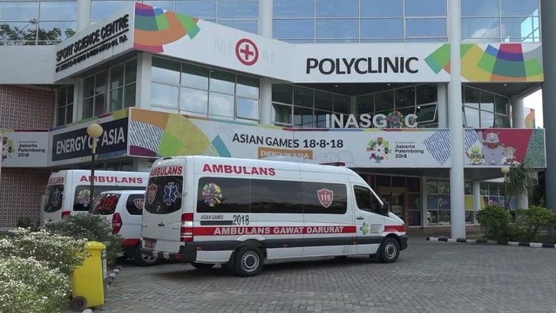 Medical Center Jakabaring Banjir Pujian Atlet Asing di Asian Games