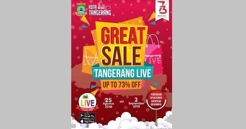 Pemkot Tangerang Gelar Pesta Diskon 73 Persen di 6 Mal dan 36 Retail