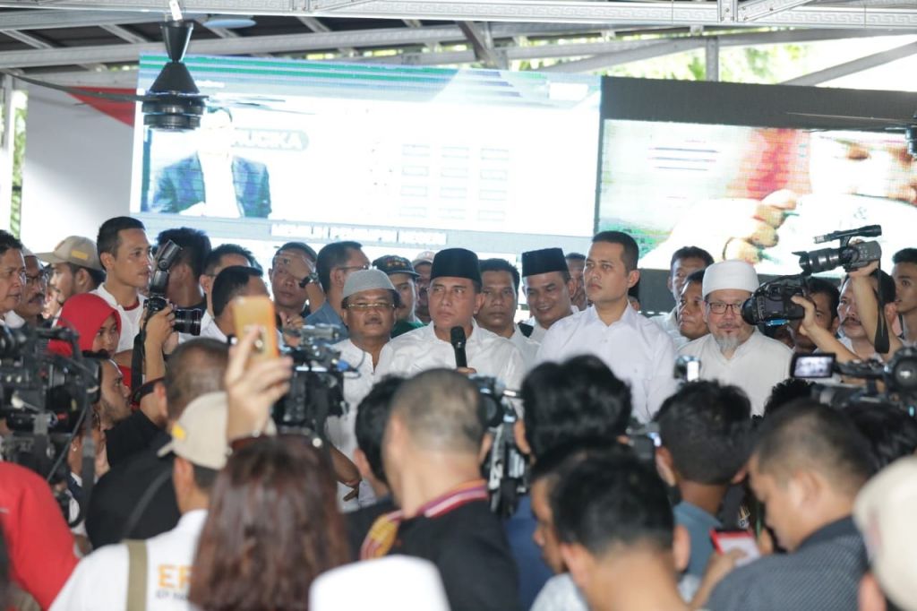 Lusa, Jokowi Lantik Edy-Ijek Jadi Gubernur dan Wakil Gubernur Sumut