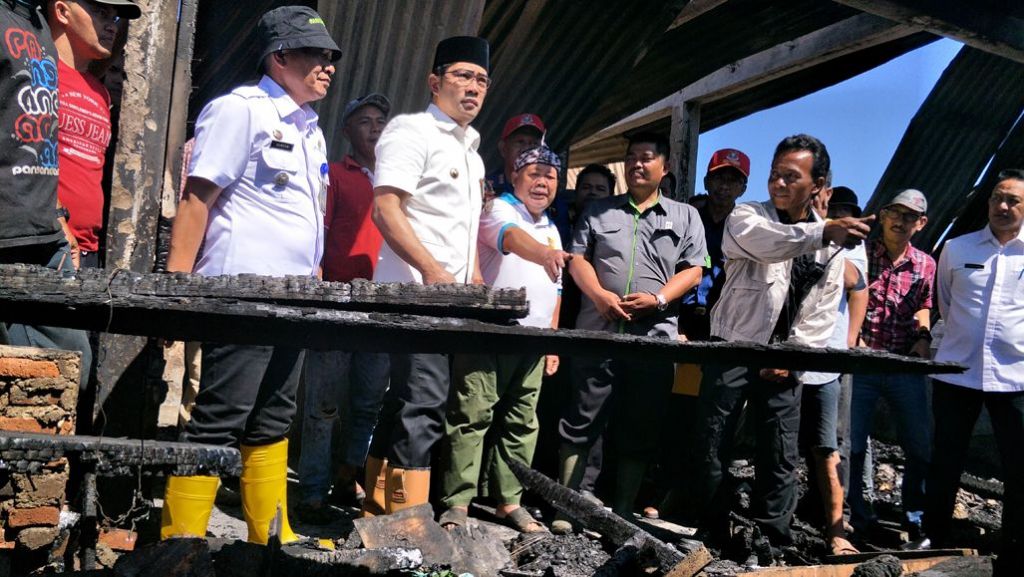 Ridwan Kamil Kecewa Pengelola Pasar Induk Gedebage Abaikan Keselamatan