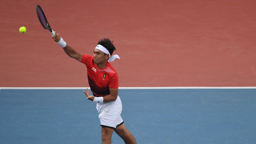 Christopher Rungkat, Bermain Tenis sejak Dalam Kandungan