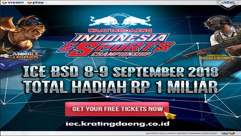 Kratingdaeng IEC, 38 Tim Memperebutkan Hadiah Total Lebih dari Rp1 M