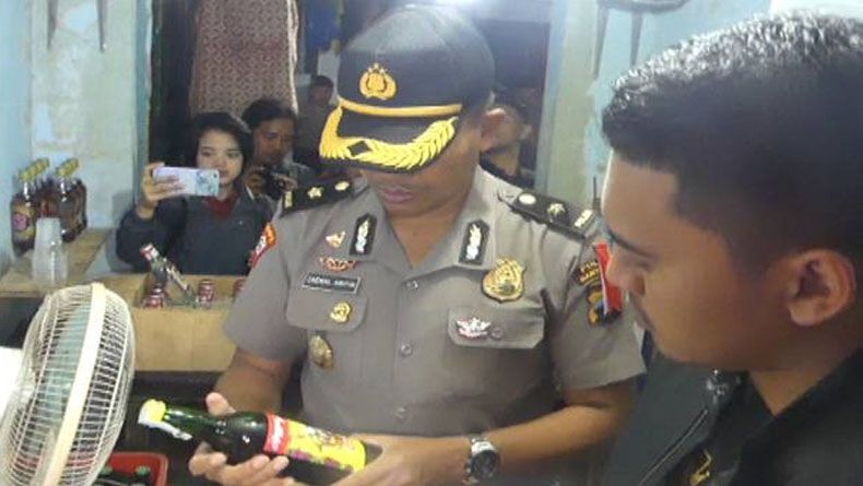 Gerebek Warung Miras di Banyumas, Polisi Tangkap 2 Penjual Besar