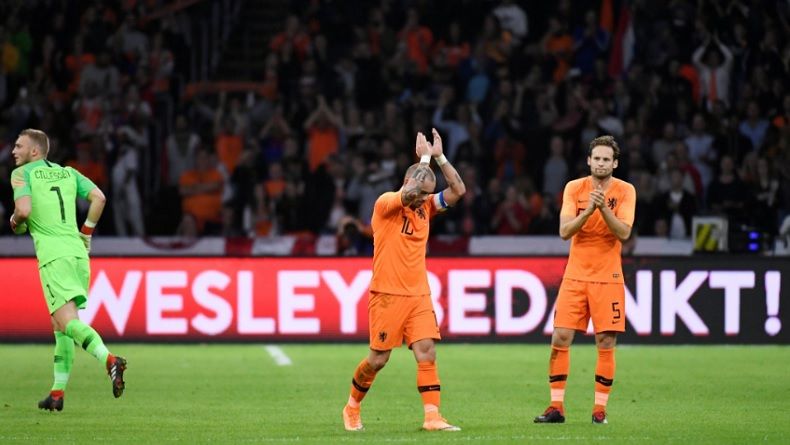 Sneijder Terharu saat Akhiri Karier di Timnas Belanda