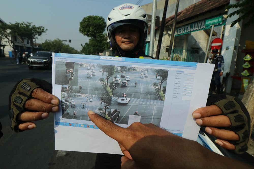 Satlantas Polres Lombok Tengah Siapkan Perangkat Penerapan Tilang Elektronik