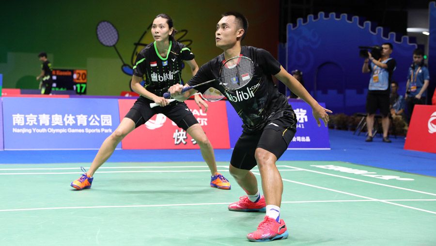 Dibungkam Pasangan China, Hafiz/Gloria Tersingkir dari Korea Terbuka
