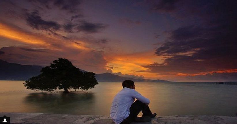 Spot Terbaik Berburu Sunset di Pantai Talise Palu Sebelum Tsunami