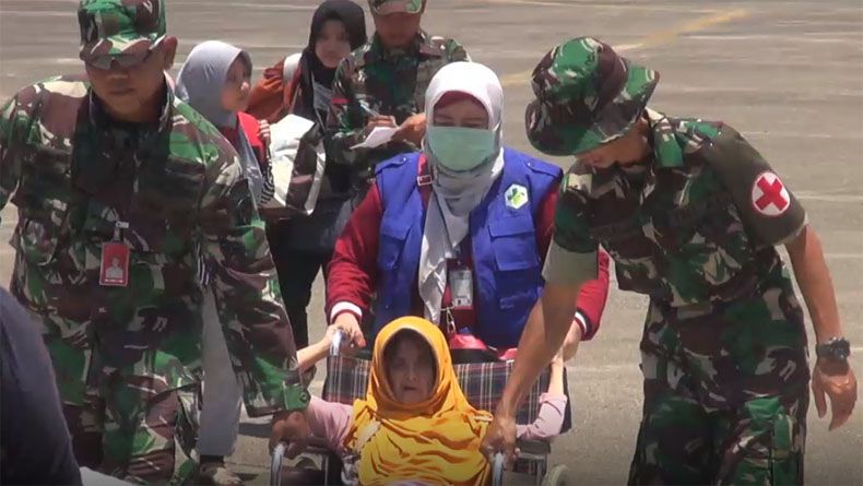 Trauma Gempa, Ribuan Warga Palu dan Donggala Mengungsi ke Makassar