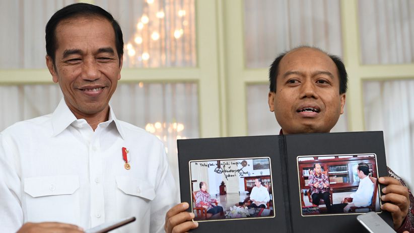 Video: Momen Bahagia Sutopo BNPB Bertemu Presiden Jokowi