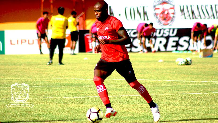 Hadapi Persib, Madura United Bisa Kembali Mainkan Greg Nwokolo