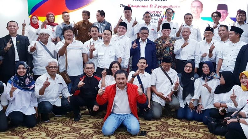 TKN Jokowi-Ma'ruf Targetkan 71 Persen Suara di Yogyakarta