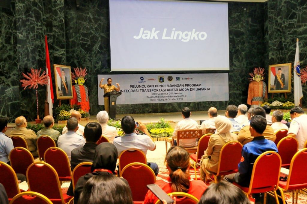 Ubah Nama OK Trip Jadi Jak Lingko, Anies Buka Sayembara Desain Logo