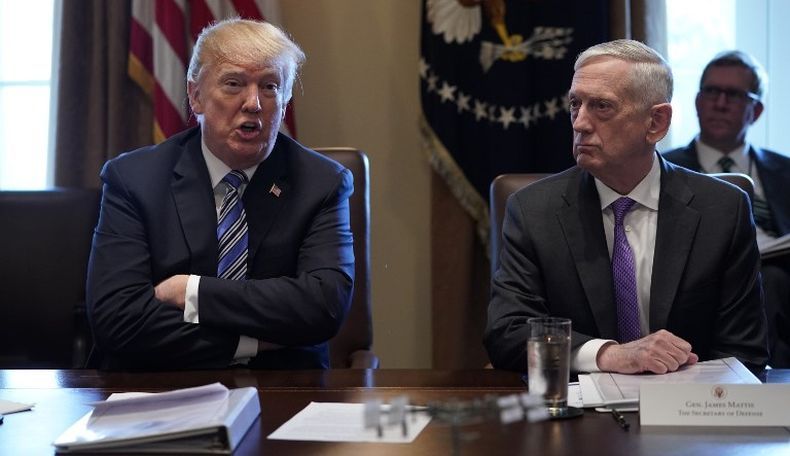 Diisukan Keluar dari Kabinet, Menhan AS Mattis: Trump 100% Dukung Saya