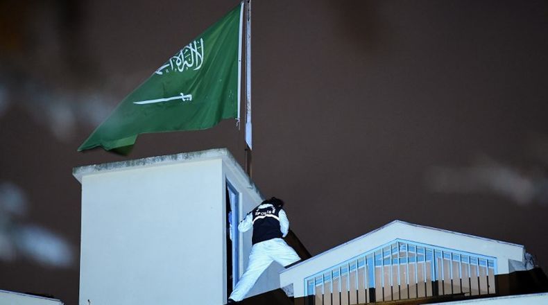 Khashoggi Hilang, Erdogan Curiga Sebagian Konsulat Saudi Dicat Ulang