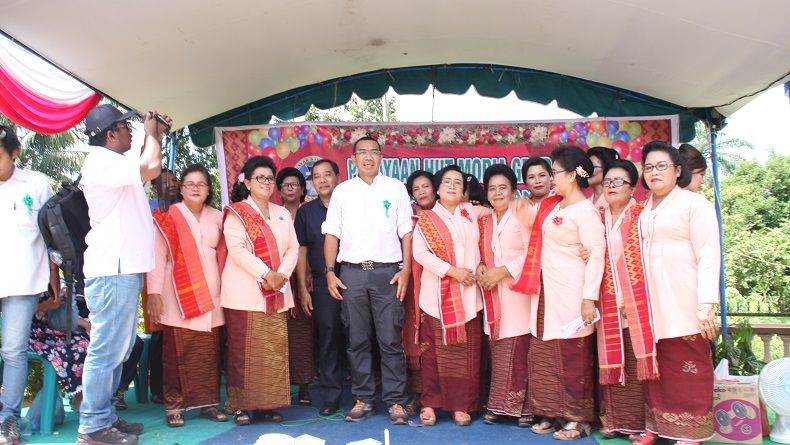 Hadiri HUT Moria, Arya Sinulingga: Jika Ibu-ibu Kuat, Indonesia Kuat