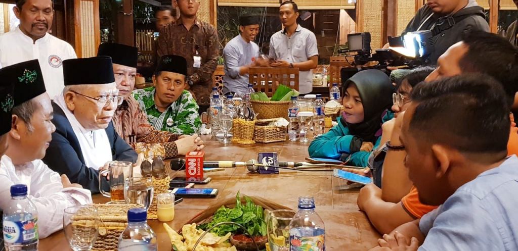 Terinspirasi Kennedy, Ma'ruf Amin Ingin Bangun Perdamaian