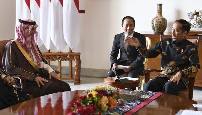 Ke Menlu Saudi, Jokowi Ungkap Keprihatinan atas Pembunuhan Khashoggi