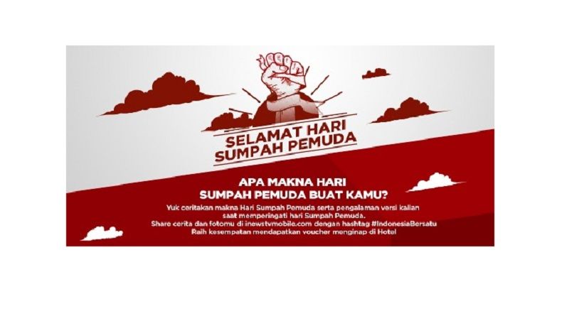 Ayo, Rayakan Momen Sumpah Pemuda Bersama iNews
