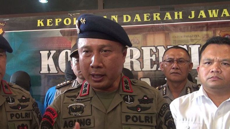 Kapolda Jabar: Kain yang Dibakar Oknum Banser Bendera HTI