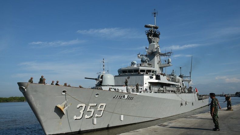 Tiba di Tanah Air, KRI Usman Harun-359 Singgah di Pelabuhan Belawan