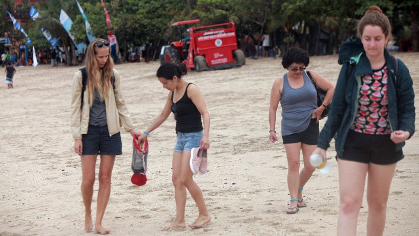 Malam Tahun Baru Diberlakukan Car Free Night di Pantai Kuta