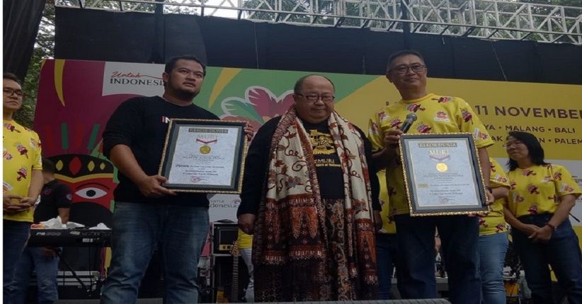 Festival Pesona Lokal Antarkan Adira dan iNews Raih Rekor MURI
