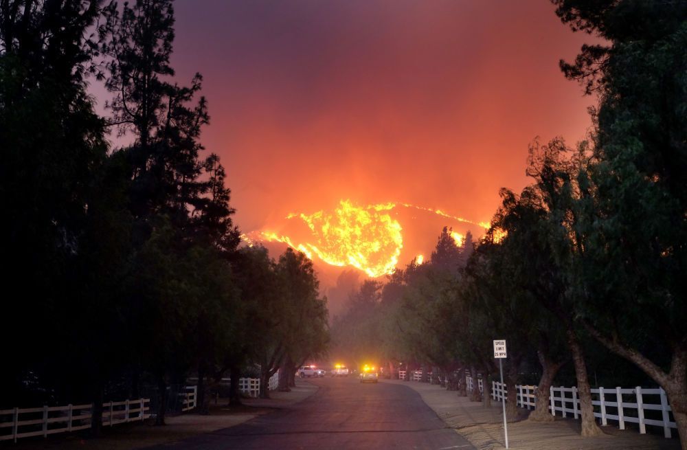 Korban Tewas Kebakaran Hutan Mematikan di California Jadi 42 Orang