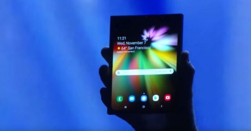 Smartphone Layar Lipat Samsung Akan Diluncurkan Maret 2019