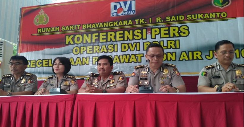 Jenazah Bayi Kyara dan WN Italia Korban Lion Air Masih di RS Polri