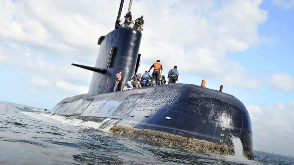 Argentina Kesulitan Angkat Kapal Selam yang Tenggelam di Atlantik