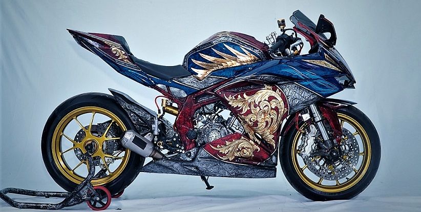 Sisihkan Ribuan Peserta, Ini Juara Modifikasi Motor Honda 2018