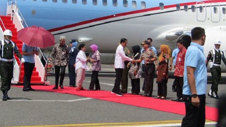 Hadiri Maulid Nabi, Presiden Jokowi Akan Naik Heli Super Puma TNI AU