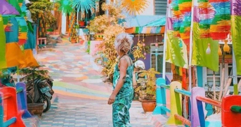Mengintip Warna-warni Rumah Pelangi Semarang, Banyak Spot Ikoniknya