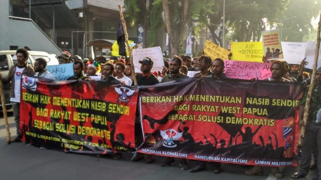 Berpotensi Rusuh, Polisi Bubarkan Aksi Mahasiswa Papua di Surabaya