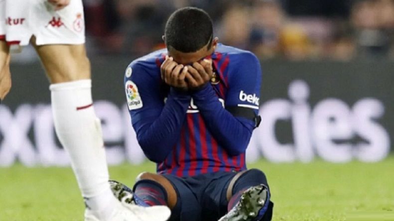 Malcom Jadi Korban Kemenangan Barcelona atas Cultural Leonesa 