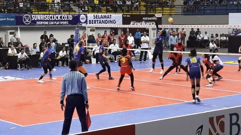 Jakarta Pertamina Energi Kandaskan Bandung Bank BJB Pakuan 3-0