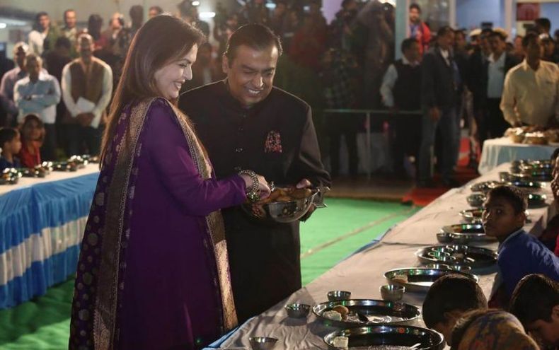 Pernikahan Anak Orang Terkaya di Asia Mukesh Ambani Habiskan Rp1,4 T