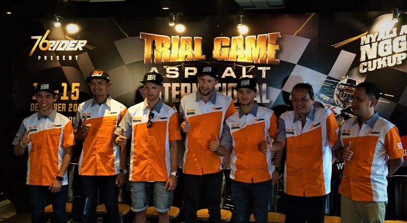 Trial Game Asphalt Diramaikan Bikers Papan Atas Nasional dan Dunia