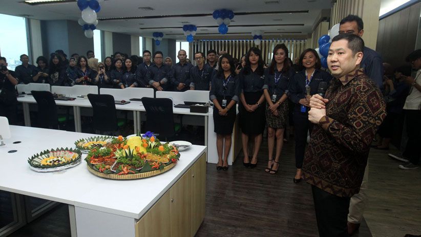 Resmikan Kantor Baru Infokom, HT: Semoga Kinerja Lebih Baik Lagi