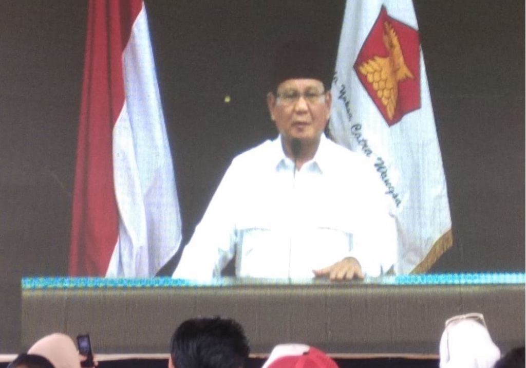 Di Konfernas Partai Gerindra, Prabowo Ungkit Lagi Kekalahannya di 2014