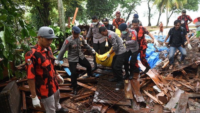 21 Warga Jakarta Barat Jadi Korban Tsunami Selat Sunda di Banten